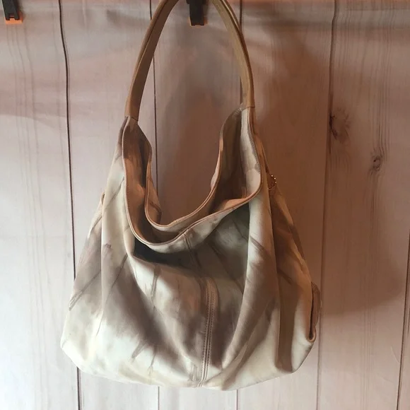 PIETRA ALESSANDEA Soft Leather Hobo bag double straps Large handbag. NWOT - Picture 8 of 15